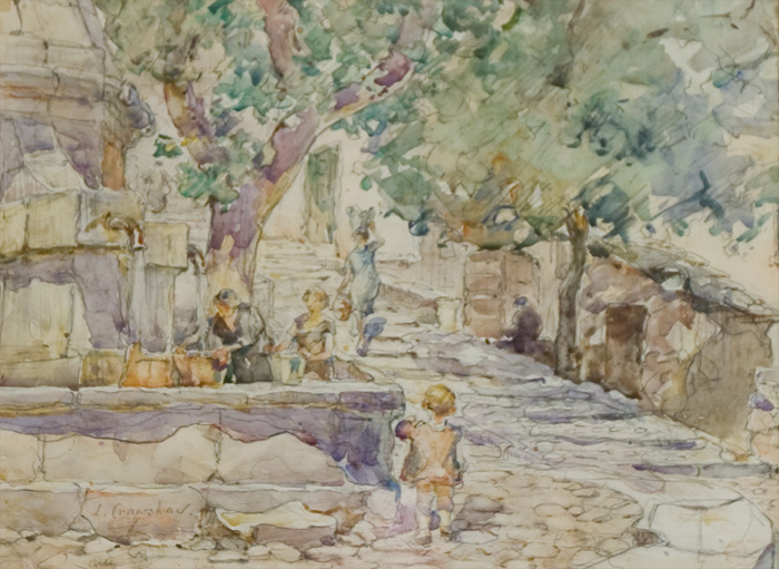 The_Genoese_Fountain_Corte_Corsica