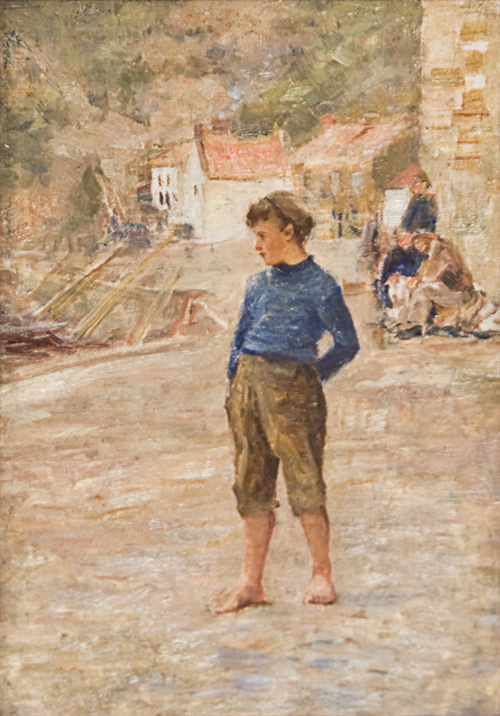 Staithes_Quay_a_Boy