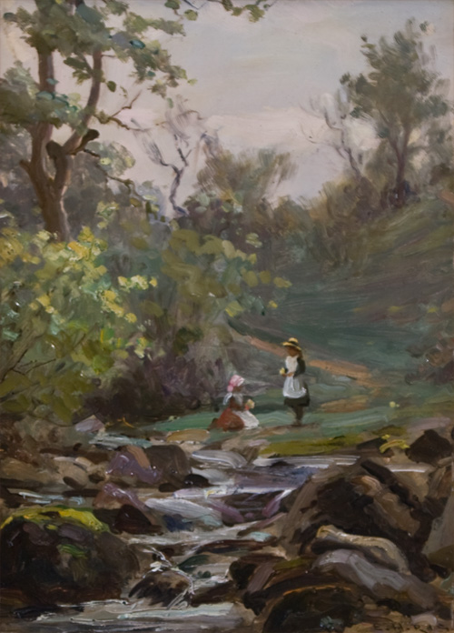 Children_by_a_Stream