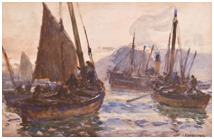 Tanking the fleet painting