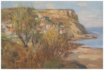 Runswick Bay Painting