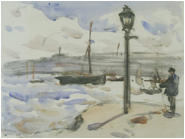 A-Fisherman-by-a-Lamppost