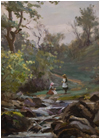 Children-by-a-Stream