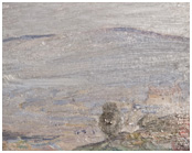 watercolour of young girl in contemplation